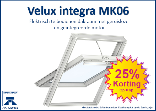 verlangen marmeren Persoonlijk Velux Integra MK06, nu met 25% korting! - Timmerman-Alkmaar