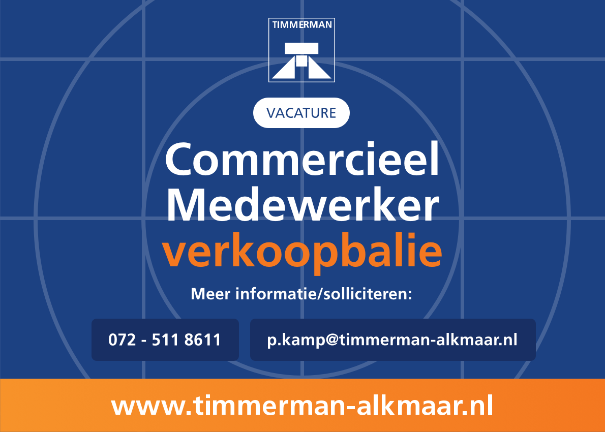 Commercieel Medewerker Verkoopbalie Haarlem