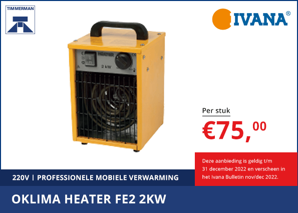 Oklima Heater FE2 2KW