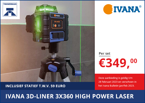 Ivana 3D-Liner 3×360 High Power Laser