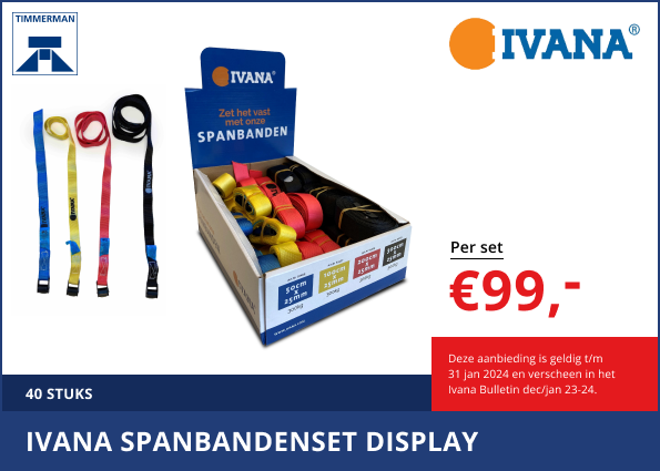 Spanbandenset display