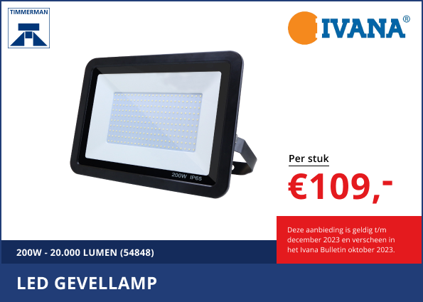 Ivana LED Gevellamp 200W