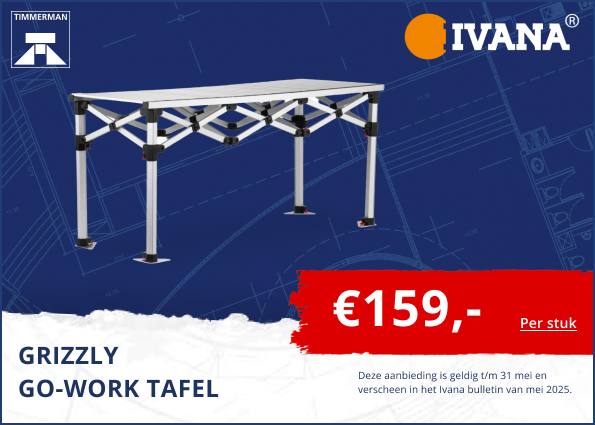 Grizzly Go-Work Tafel