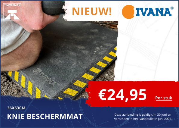 Knie beschermmat 36x53cm
