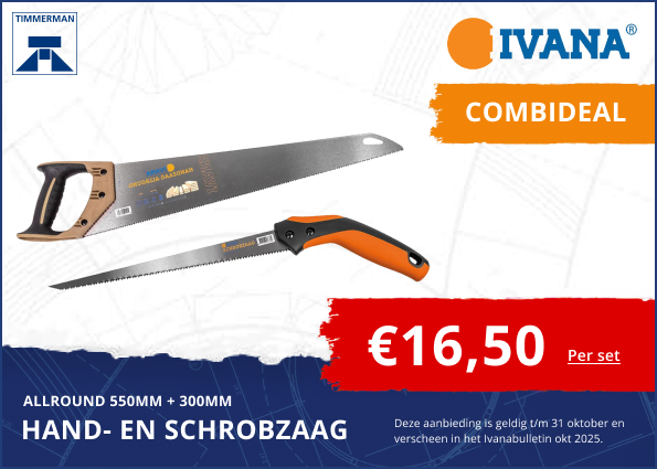 Combideal: Hand- en Schrobzaag