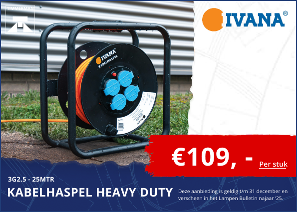 Kabelhaspel Heavy Duty