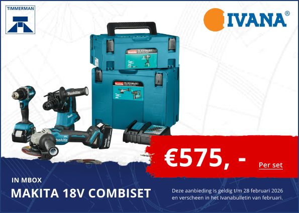 Combiset Schroeven, Boren en slijpen