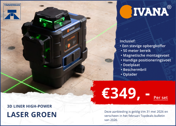 3D Liner High-Power Laser Groen