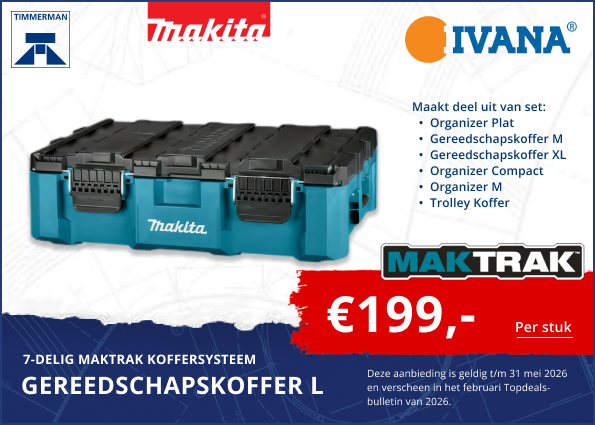 Gereedschapskoffer L