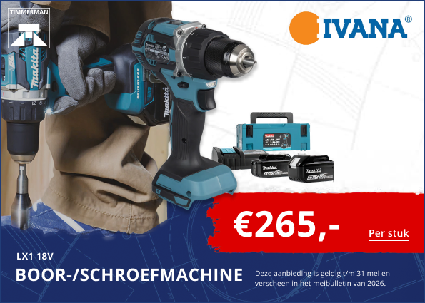Makita LX1 18V boor-/schroefmachine