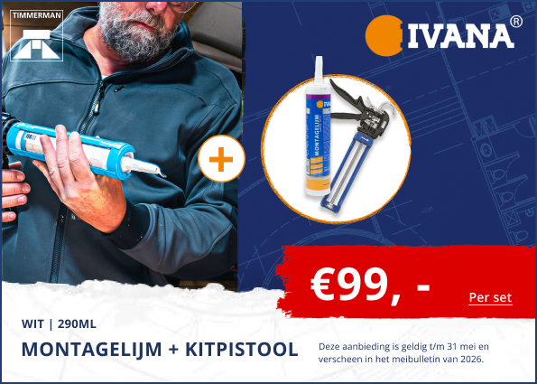 Montagelijm + Kitpistool